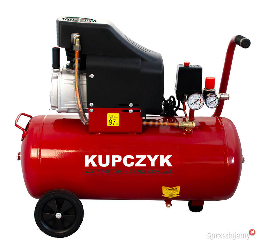 Kompresor Sprężarka 50L Kupczyk FLG50 zestaw mazowieckie Warka