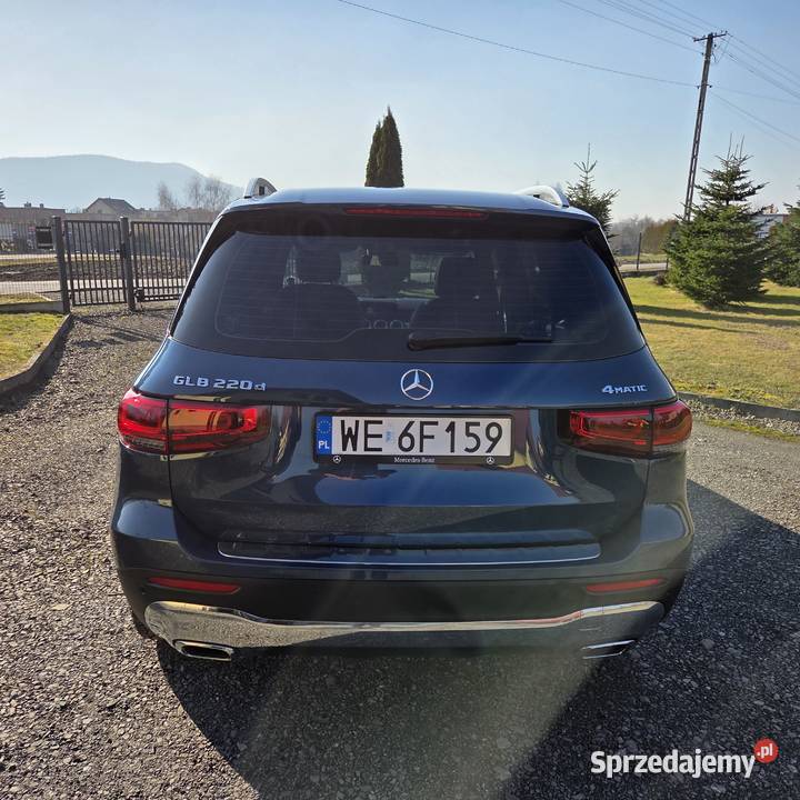 GLB 220D 4Matic krajowy bezwypadkowy automatyczna Bielsko-Biała