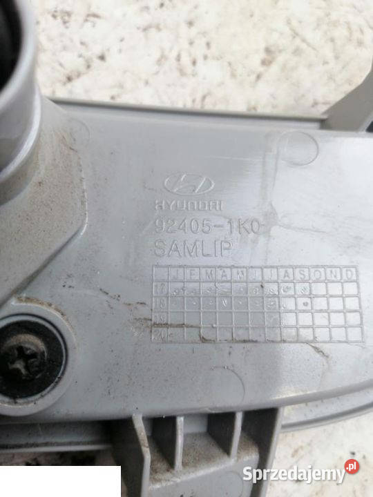 Hyundai IX20 lampa przeciwmgielna lewa Kozubszczyzna