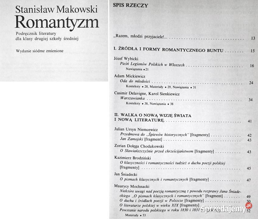 Romantyzm Stanisław Makowski lubelskie Chełm