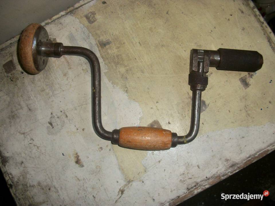 wiertarka ręczna korba stolarska Ręczne Nowy Tomyśl