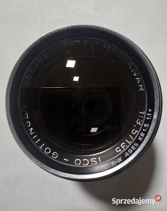 Obiektyw IscoGttingen TeleWestanar 135mm f35 Bobrówko
