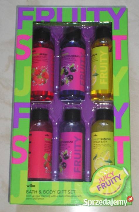 Upominkowy zestaw do kąpieli JUICY FRUITY żele Kraków