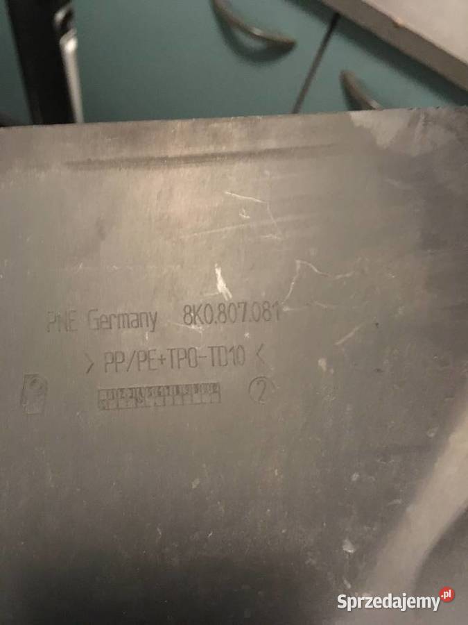 OSŁONA NAKŁADKA PASA PRZÓD AUDI A4 B8 8K Szczecin