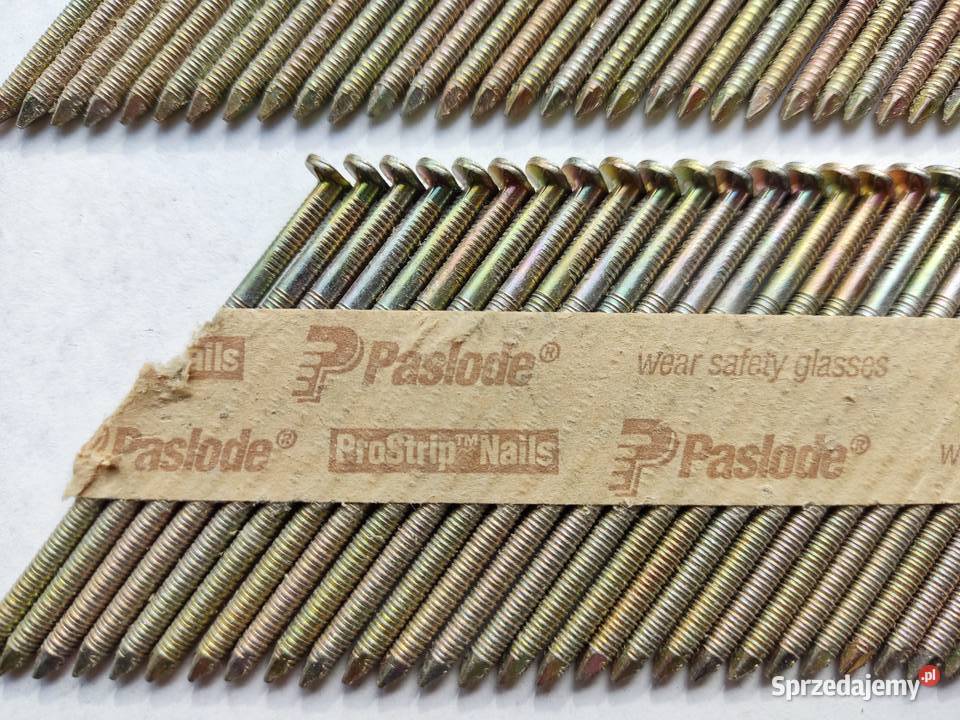 Gwoździe łączone papierem marki Paslode ProStrip Głuchołazy