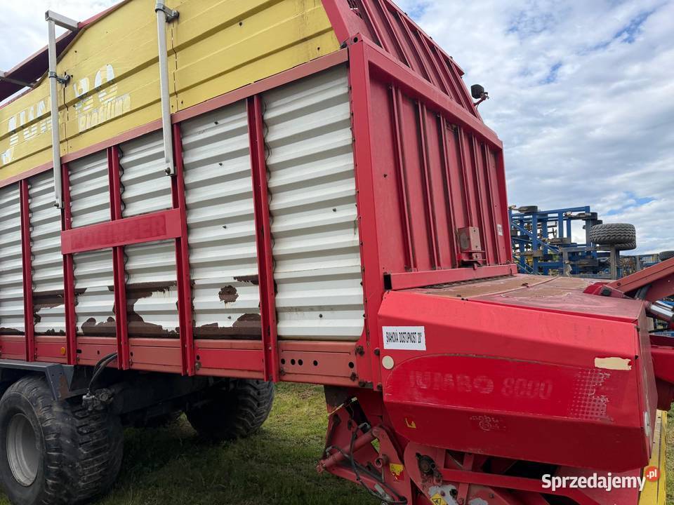 Przyczepa samozbierąjca Pottinger Jumbo 8000 Nowa Ruda