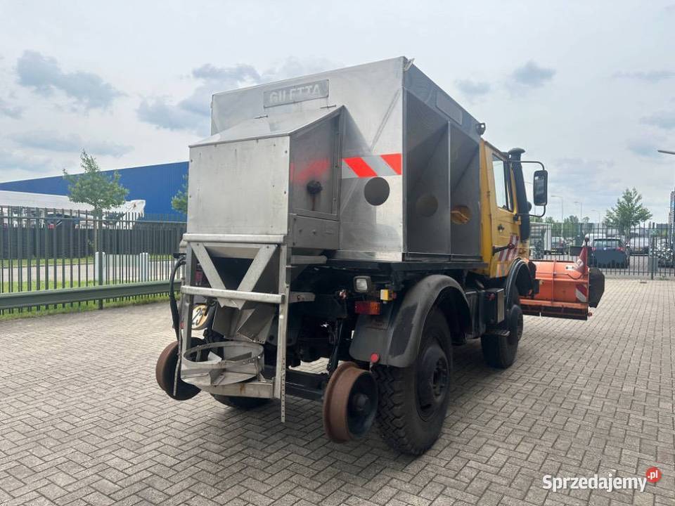 Mercedes Unimog maszyna do prac na koleji 2 Pługi (piaskarki) Samochody ciężarowe Warszawa
