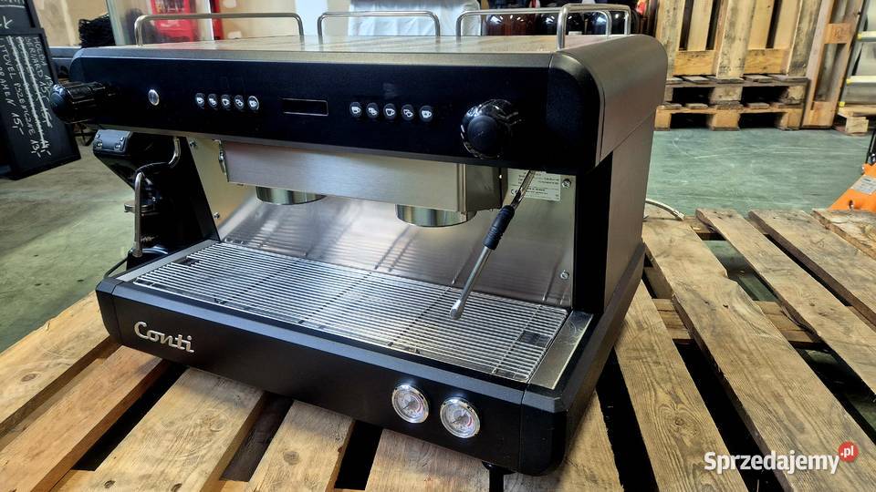 Ekspres Conti CC202D Czarny Cesja leasingu FV Rzeszów