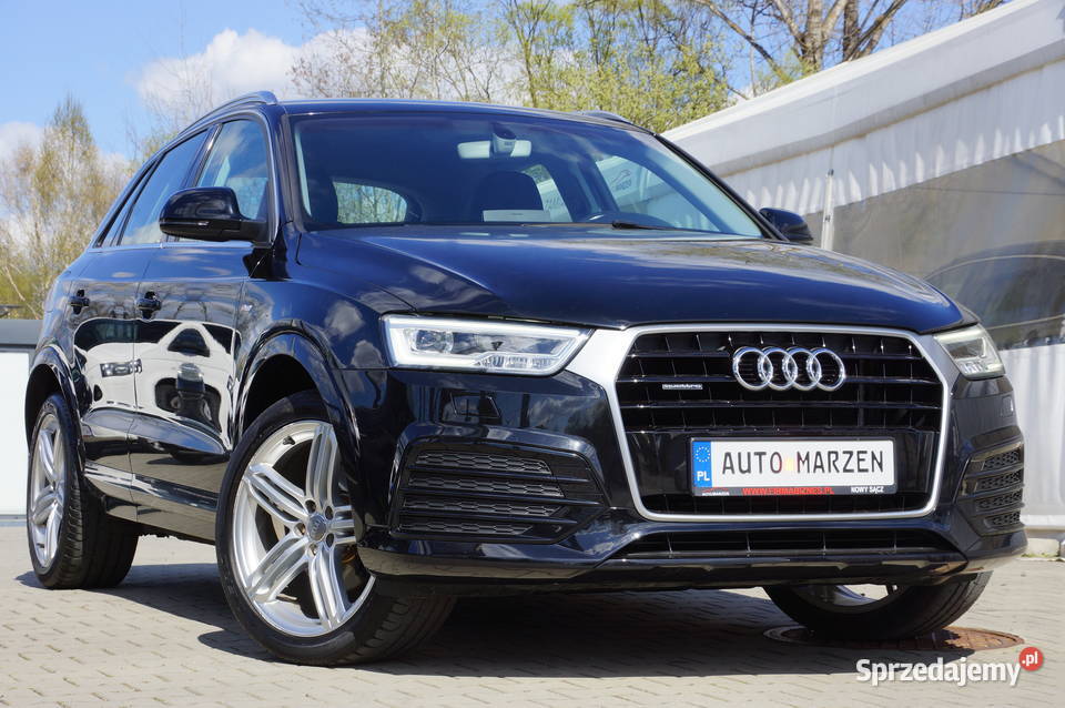 Audi Q3 20 TDI CR 150 4x4 Lift Navi Full LED wielofunkcyjna kierownica Nowy Sącz sprzedam