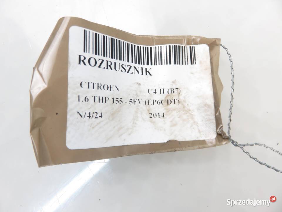 ROZRUSZNIK CITROEN C4 II 16 THP M000T32272 małopolskie sprzedam