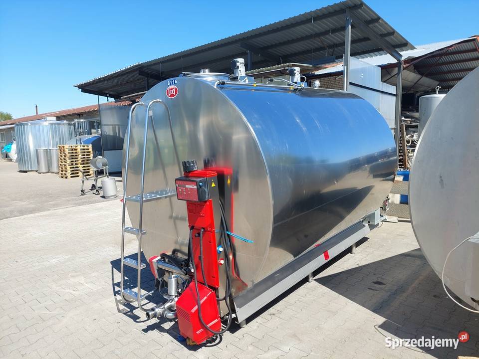 Schładzalnik do mleka 7000L Zbiornik do mleka warmińsko-mazurskie