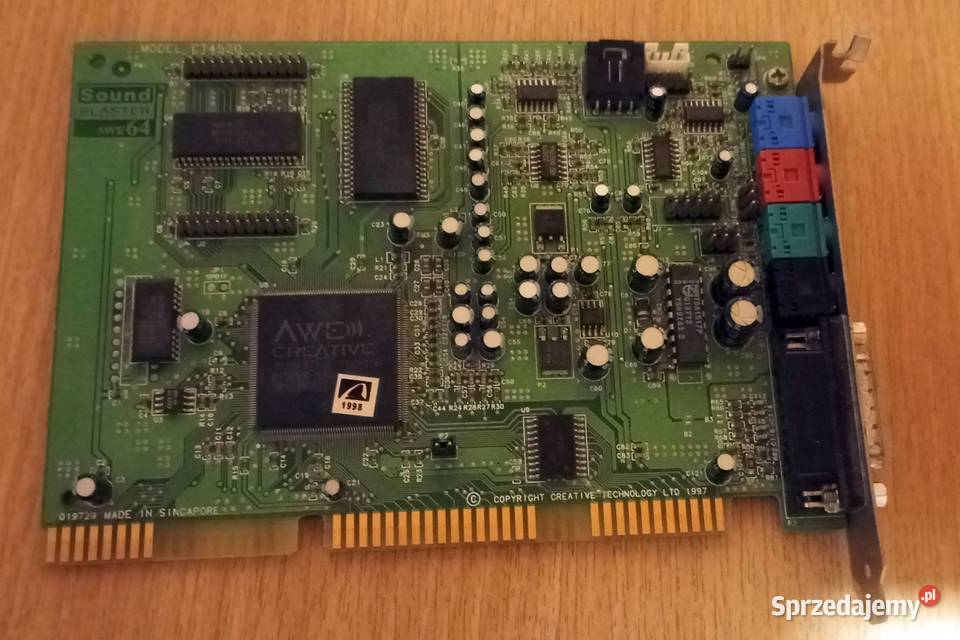 Creative ct4520 Sound Blaster Awe64 Karta