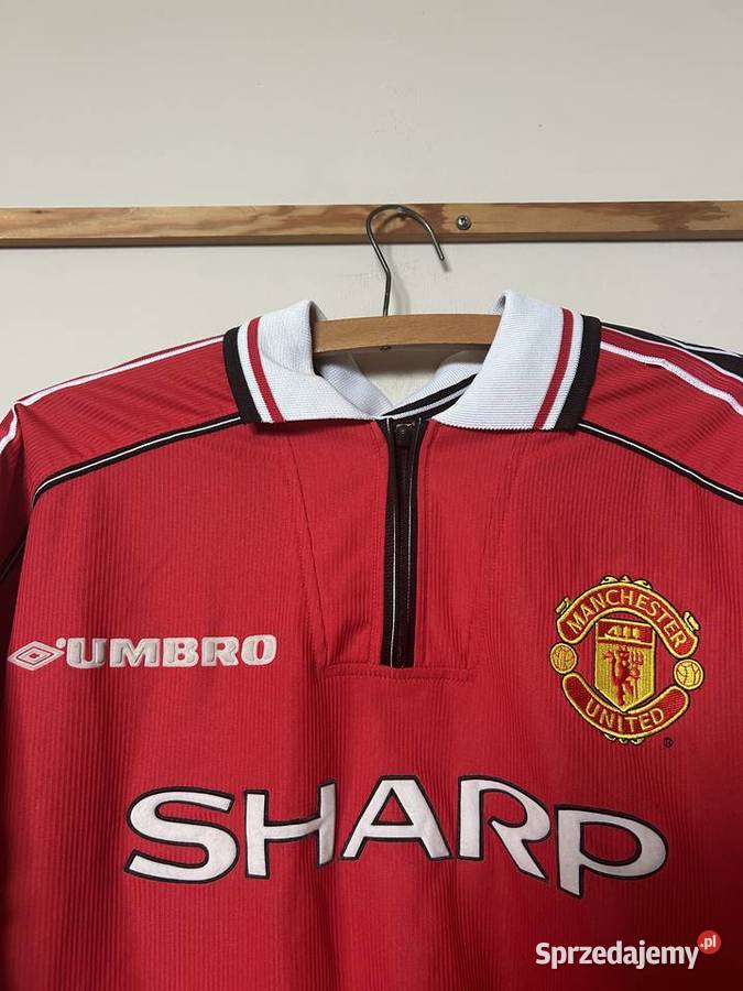 Vintage MANCHESTER UNITED FC 1999 1999 L Umbro