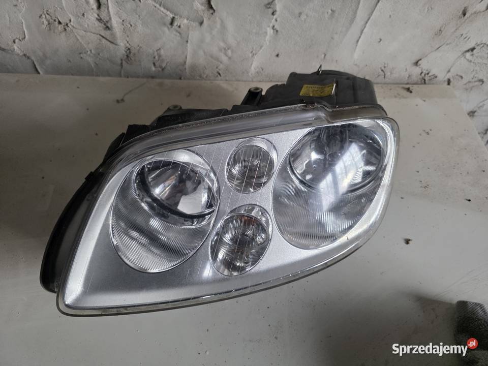 Lampa lewa reflektor lewy volkswagen touran Rok produkcji 2005 Będzin sprzedam