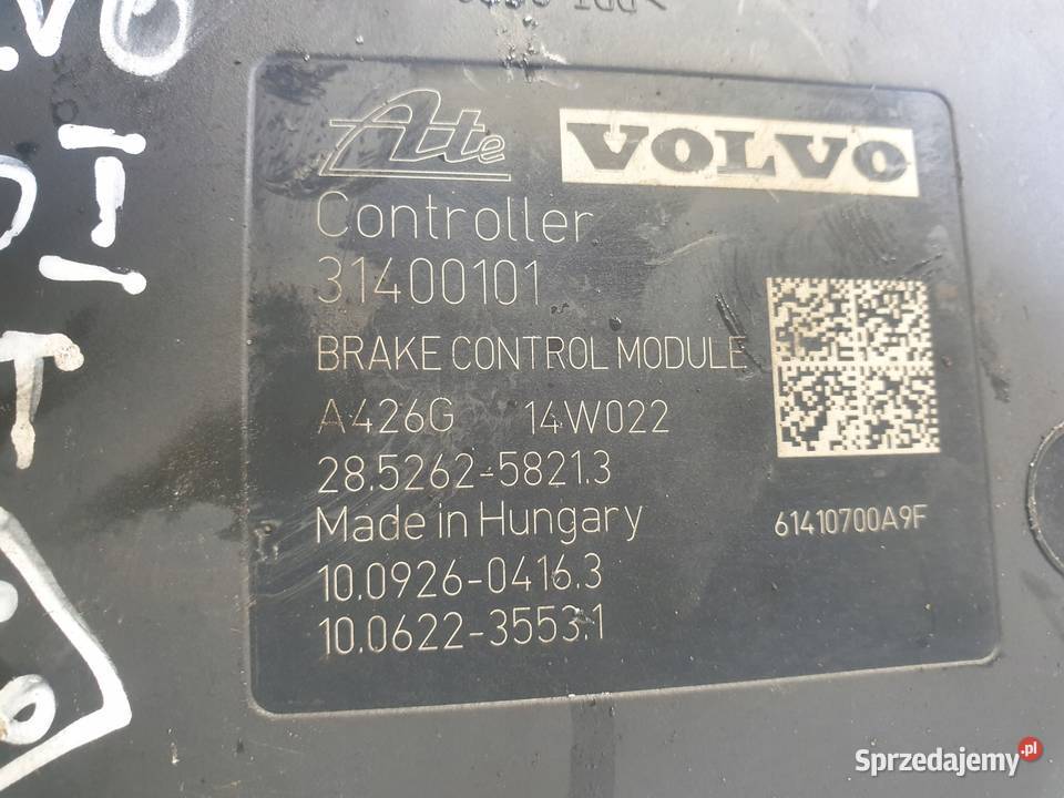 Volvo V60 S60 II POMPA ABS hamulcowa 31400101 lubelskie