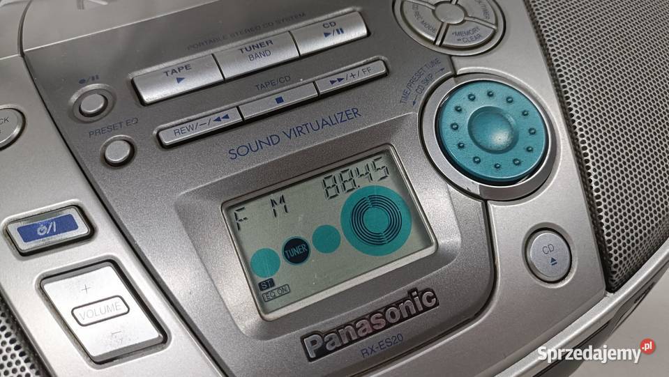 PANASONIC RXES20 Radiomagnetofon przenośny Radioodtwarzacze Poznań sprzedam