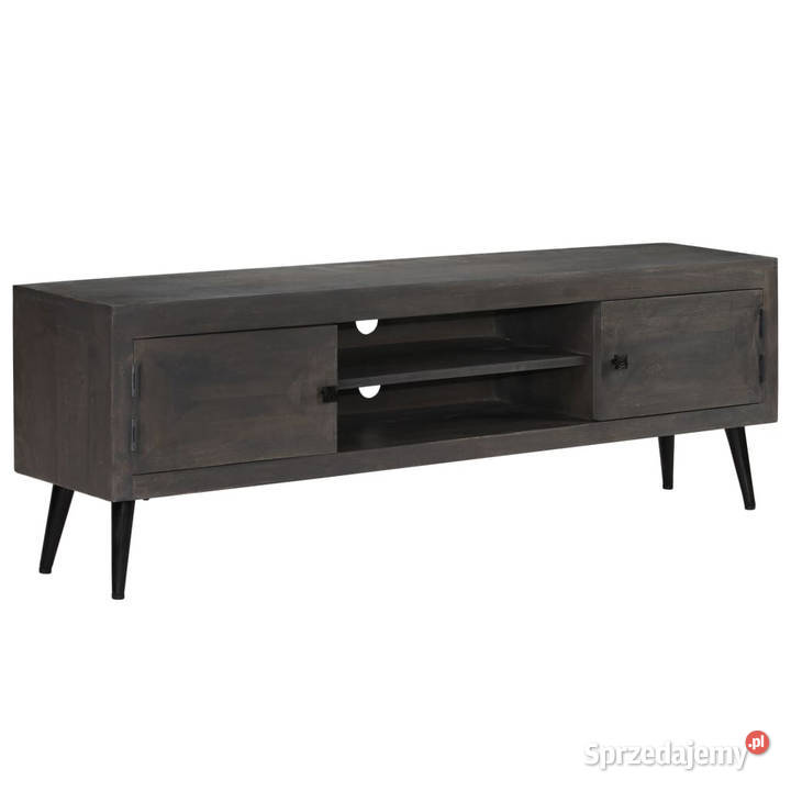 Szafka pod telewizor lite drewno mango 140 x 30 Warszawa