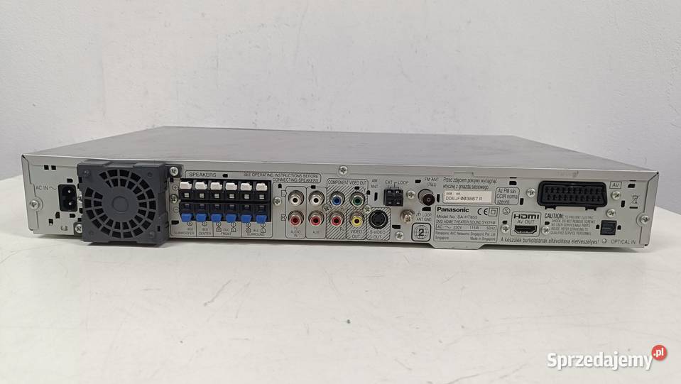 PANASONIC SAHT855 Amplituner z DVD Bez pilota Poznań
