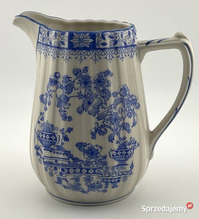 Przedwojenny serwis China Blau Echt Tuppack Porcelana i szkło Kraków sprzedam