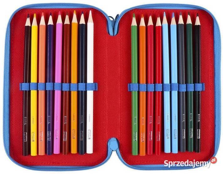 Piórnik Marvel Avengers Wyposażenie 3 Komory Mogilany