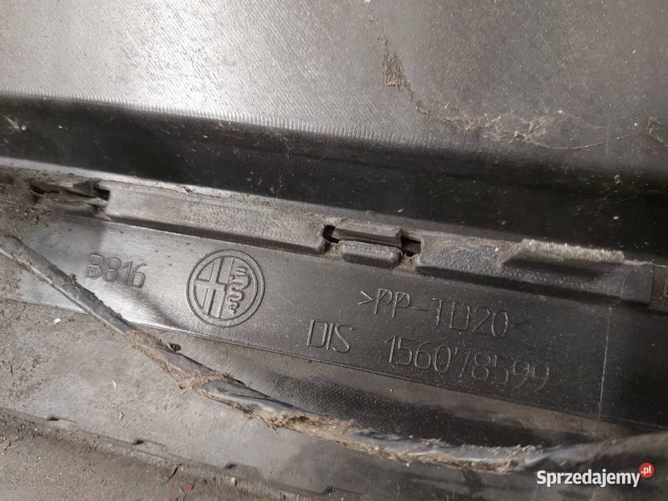 ALFA ROMEO MITO 12r zderzak tył 156078402 sprzedam