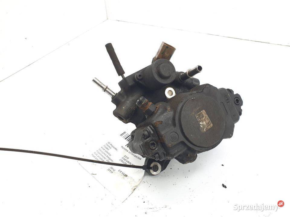 POMPA WTRYSKOWA CHEVROLET CRUZE 25187375 Pozostałe