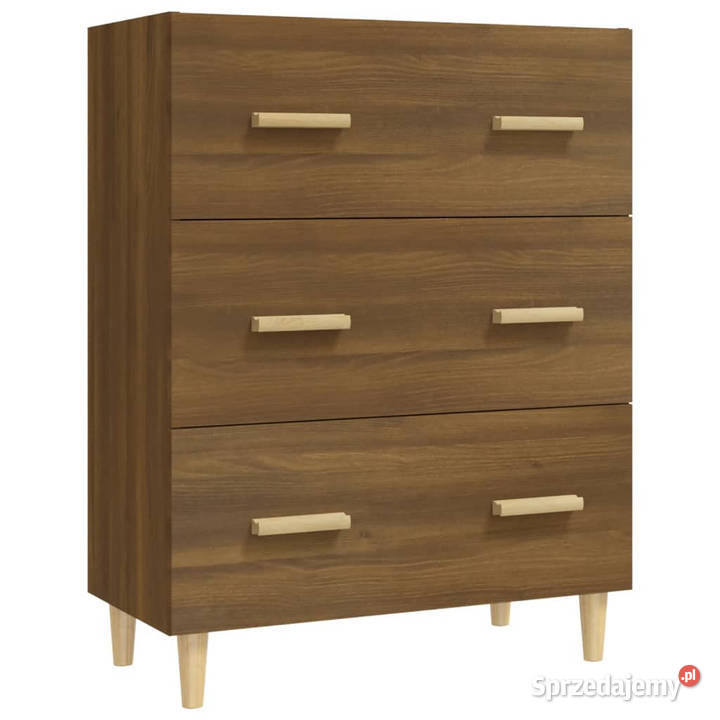 Szafka brązowy dąb 70x34x90 materiał Pozostałe Warszawa