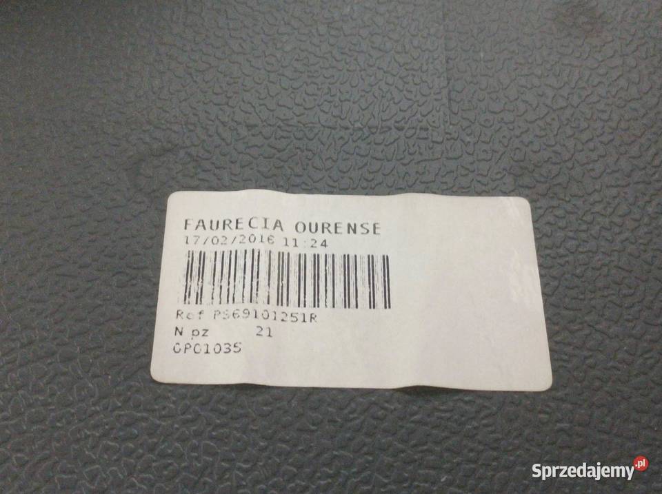 TUNEL ŚRODKOWY PODŁOKIETNIK EU Renault Megane