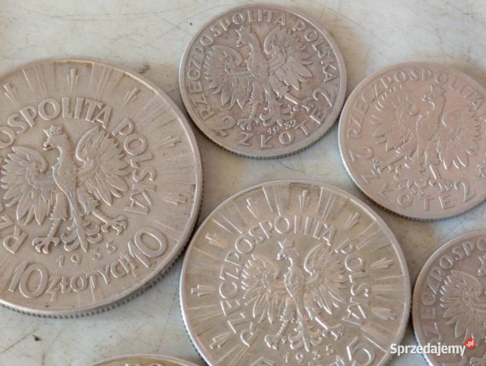 Porządki domowe monety srebrne Cieszyn sprzedam