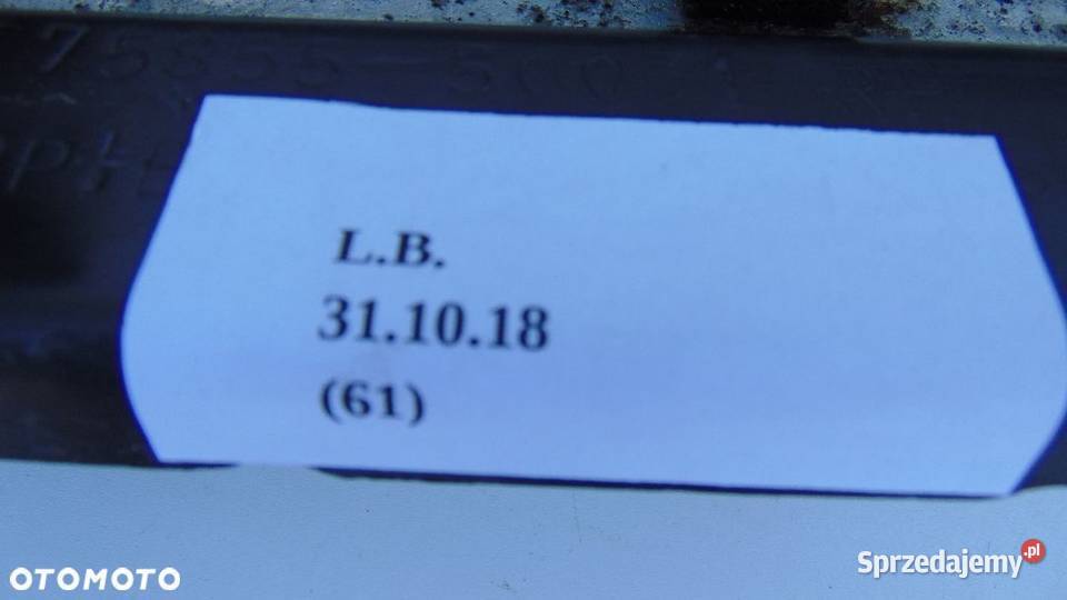 LISTWA PROGOWA PRAWY TYŁ LEXUS LS430 Karoseria Nowy Tomyśl
