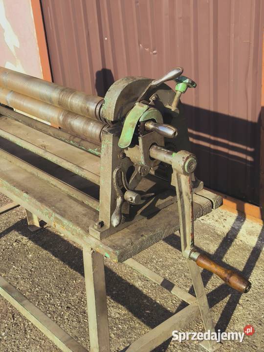 Walce do blachy ręczne Walcarka Zwijarka