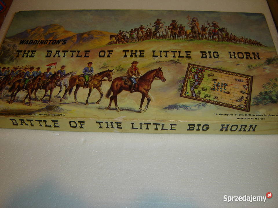 Bitwa Little Big Horn Waddingtons 1964