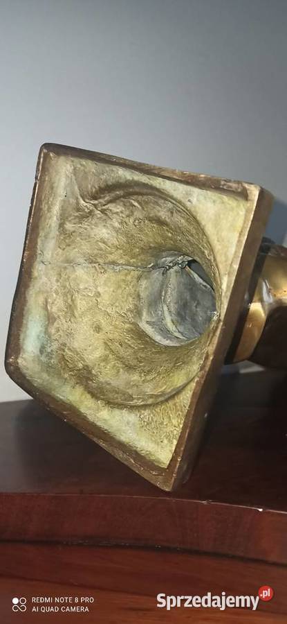 Piękne popiersie Diany Artemidy Mosiądz pomorskie Gdańsk sprzedam