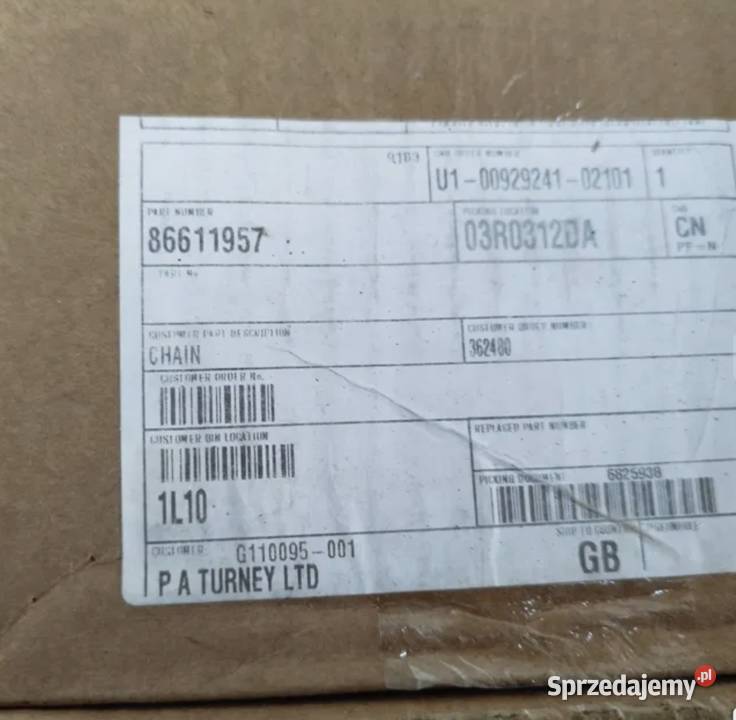Łańcuch prasa 86611957 case rb rbx holland br Do pras i owijarek Łowicz