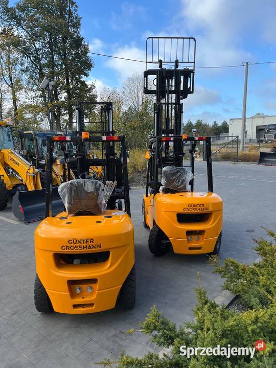Wózek widłowy elektryczny 3T triplex Gunter elektryczny Poznań