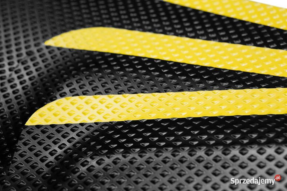 Przemysłowa mata antyzmęczeniowa czarnożółta 85 sprzedam