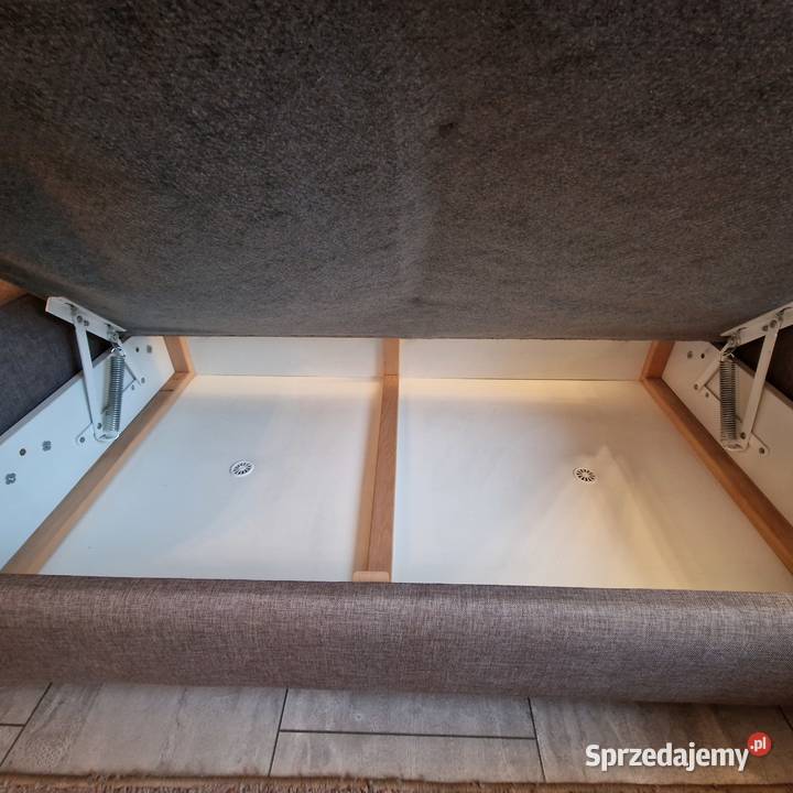 Duża rogówka segmentowa z funkcją spania i 2 Meble Katowice