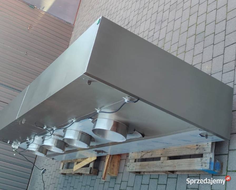 Okap przyścienny gastronomiczny GP PRODUCTION Warszawa