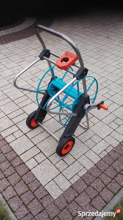 Wózek na wąż GARDENA metalowy MAXI Lubin