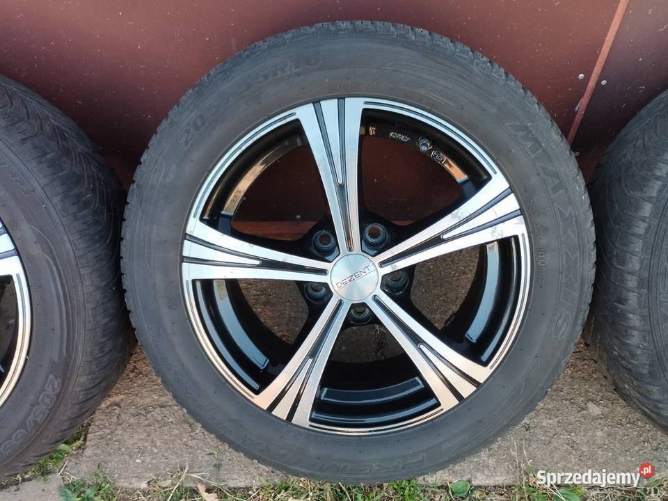 Koła aluminiowe wielosezonowe 20555R16 bieżnik Kamocin