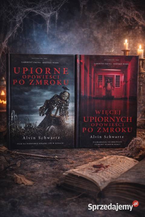 Zestaw 2 książek Upiorne opowieści zmroku Kamienna Góra