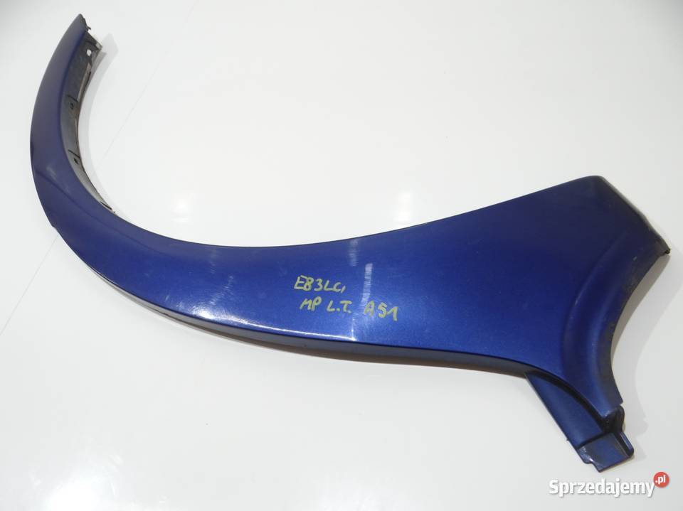 NAKŁADKA BŁOTNIKA LEWY TYŁ BMW X3 E83 LIFT M Strzyżewice