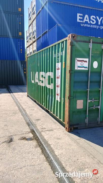 Kontener magazynowy transportowy morski 20 DV 6 Pozostałe Warszawa