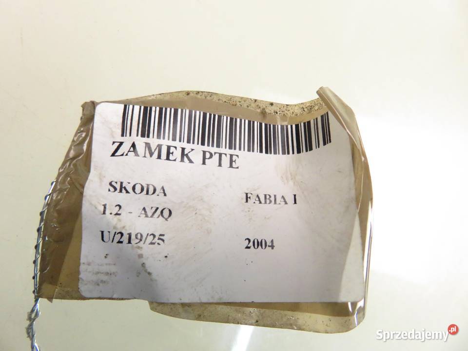 ZAMEK PRAWY TYLNY SKODA FABIA I 3B4839016J osobowe małopolskie