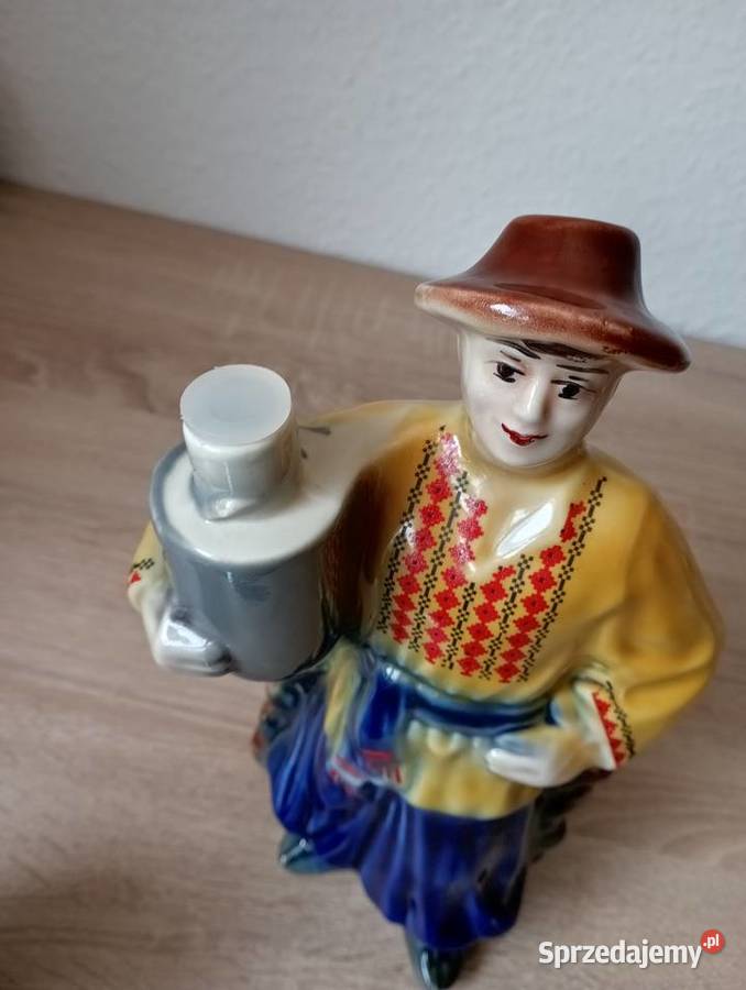 Ukraina Karafka sygnatury Wołyń Połonne Chłopiec małopolskie Grybów