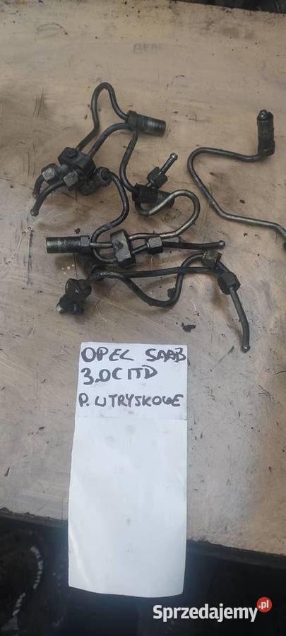 SAAB 30 TID Opel 30 citd przewody wtryskowe Przewody wtryskowe