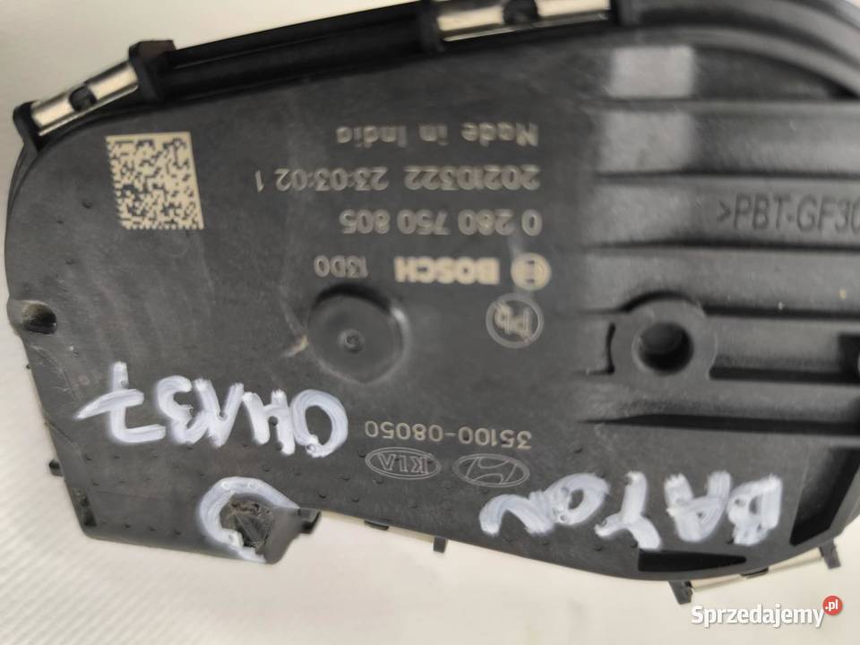 PRZEPUSTNICA POWIETRZA HYUNDAI BAYON 3510008050