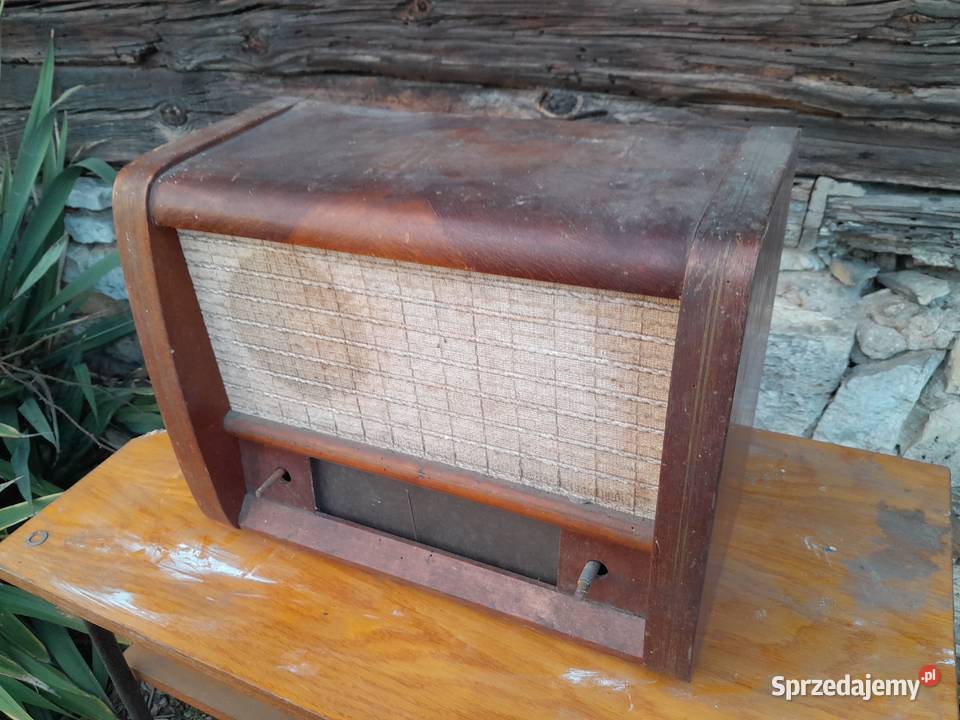 Stare radio lampowe Pionier I 6161 zabytek retro Dąbrowa Górnicza