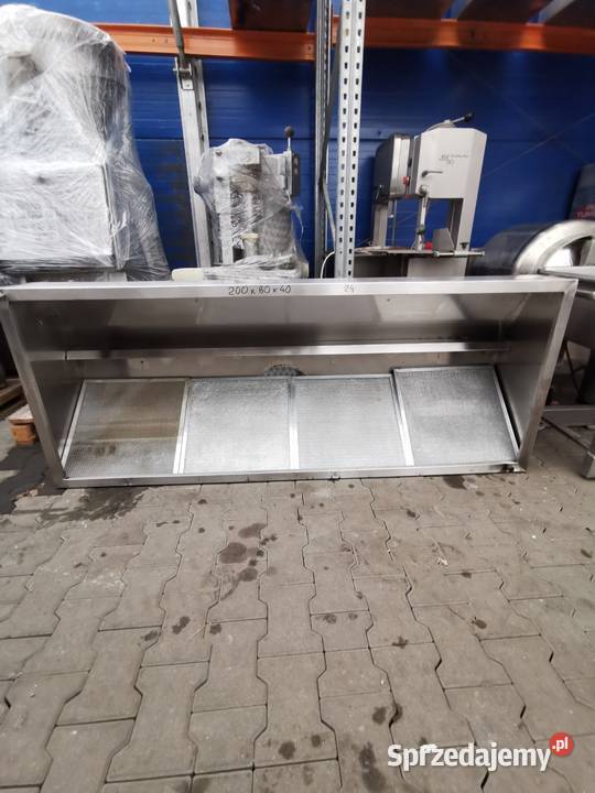 Okap przyścienny 200x80x40 24 Krotoszyn