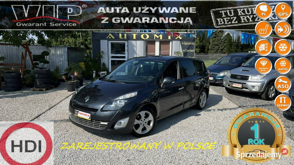 Renault Grand Scenic Gwarancja na w auta komputer pokładowy Świdnica